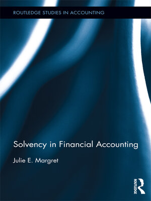 cover image of Solvency in Financial Accounting